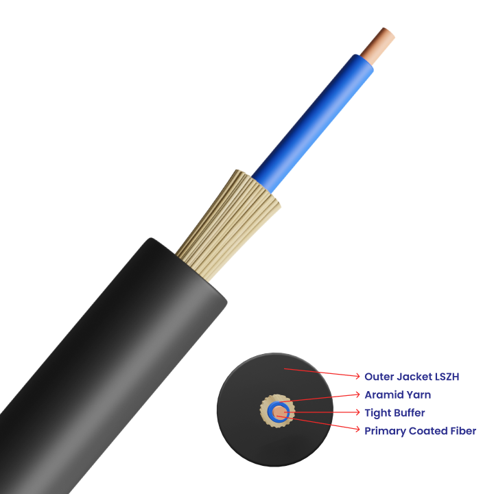 SIMPLEX CABLE (1F) | Simplex Fiber Optic Cable | Simplex Cable | Lumiflex